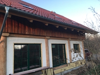 Lasur verbessert die Laibungen