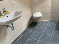 Das Bad ist so gut wie fertig