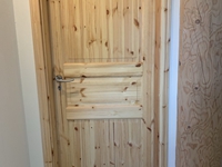 Die Türen werden eingebaut