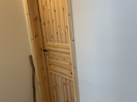 Die Türen werden eingebaut