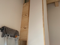 Im »Kaminzimmer« wird weiter gearbeitet - die Lücke ist endlich zu