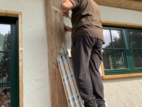 10.8.25: Auch diese Außenarbeiten müssen erledigt werden