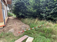 Vorbereitung für die Werkstatt bzw. den Schuppen