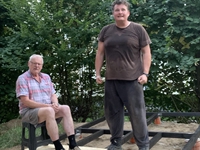 Na bitte, man kann sich sogar gemütlich aufhalten