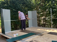 Mühsam, mühsam geht's voran