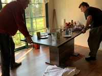 Der Wohnbereich ist dran