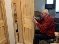 Kabuff 2 bekommt seine Tür.