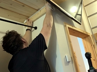 ... Kabelkan&auml;le verlegen ...